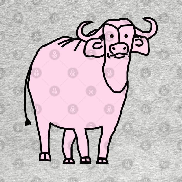 Pink Ox by ellenhenryart